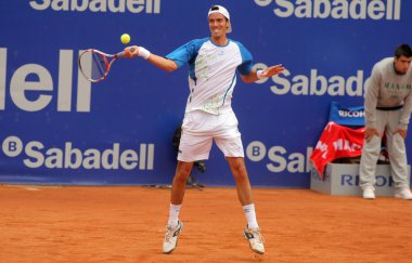 Arjantinli tenis oyuncusu juan Ignacio Michela