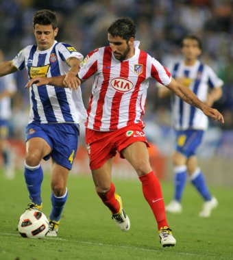 Raul Garcia(R) Atletico Madrid
