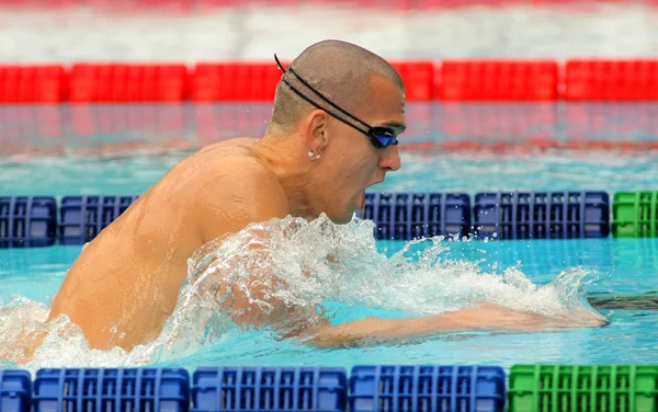 Ungarischer Weltmeister laszlo cseh — Stockfoto