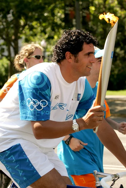 Ciclista español Miguel Indurain — Foto de Stock