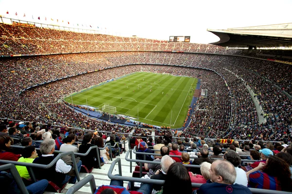 Estádio FC Barcelona, Camp Nou Fotos De Bancos De Imagens