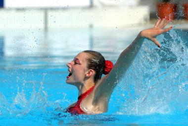 Slovakça senkronize yüzücü kristina krajcovicova