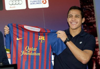 Şilili futbolcu alexis sanchez