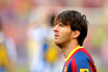 Leo Messi of FC Barcelona clipart
