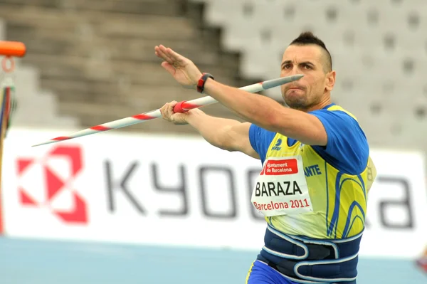 Rafael Baraza d'Espagne pendant Javelin Throw — Photo