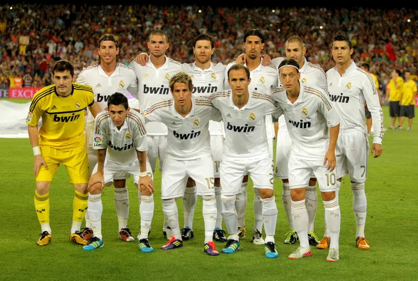 Real Madrid Team — Stock Photo, Image