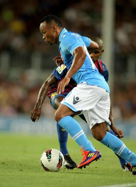 Juan Camilo Zuniga of SSC Napoli — Stock Photo, Image