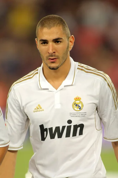 Karim Benzema dari Real Madrid — Stok Foto