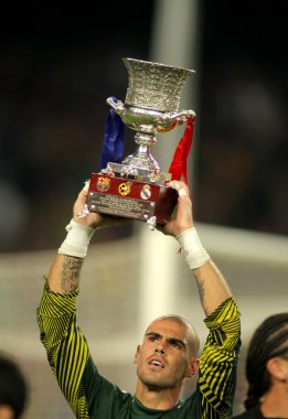 Victor valdes fc Barcelona Süper Kupa tutar