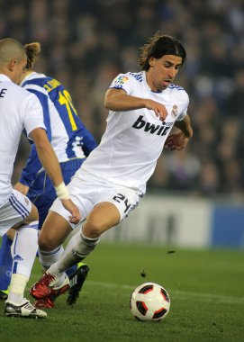 Sami Khedira of Real Madrid clipart