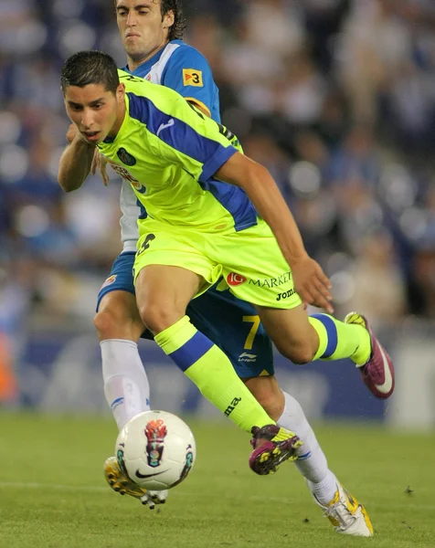 Abdelaziz barrada van getafe cf — Stockfoto