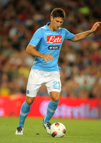 Federico Fernández da SSC Napoli — Fotografia de Stock