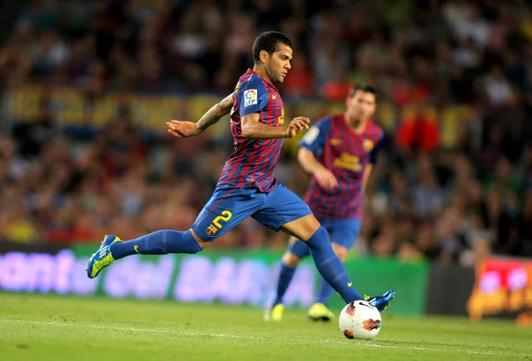 Daniel Alves of FC Barcelona — Stock Photo, Image