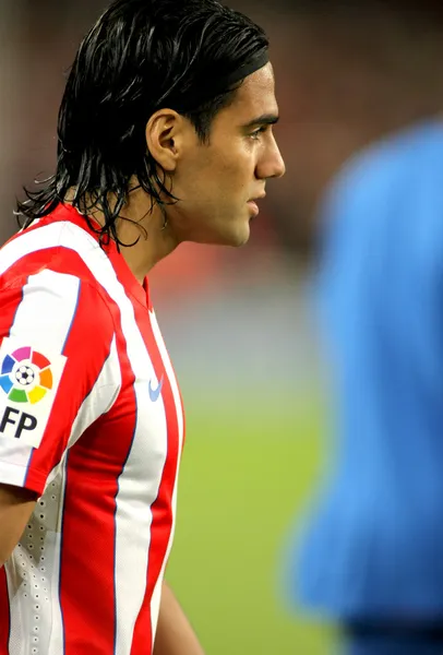 Radamel Falcao dell'Atletico Madrid — Foto Stock