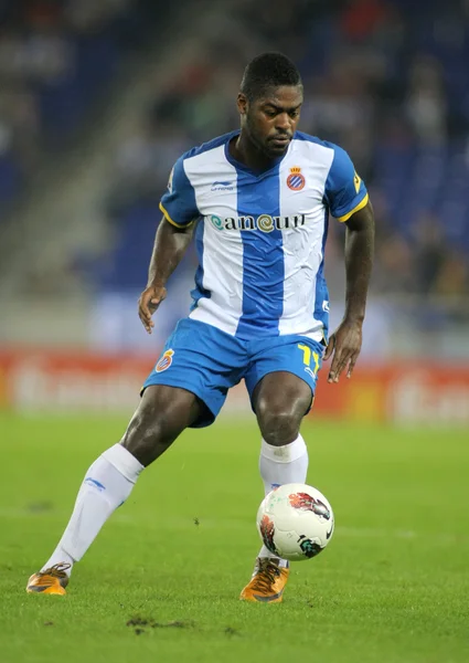 Koffi N'Dri romaric o rcd espanyol — Zdjęcie stockowe