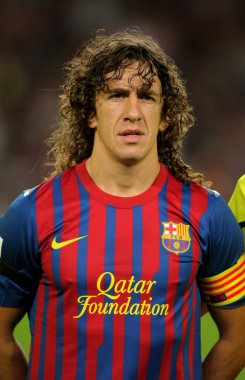 Carles puyol FC barcelona la liga kupa tutar.