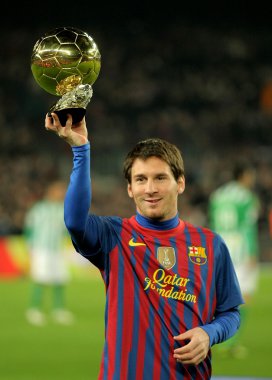Leo messi onun altın top kadar sahiptir