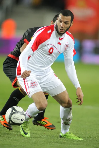 Tunisiska spelare yassine chikhaoui — Stockfoto