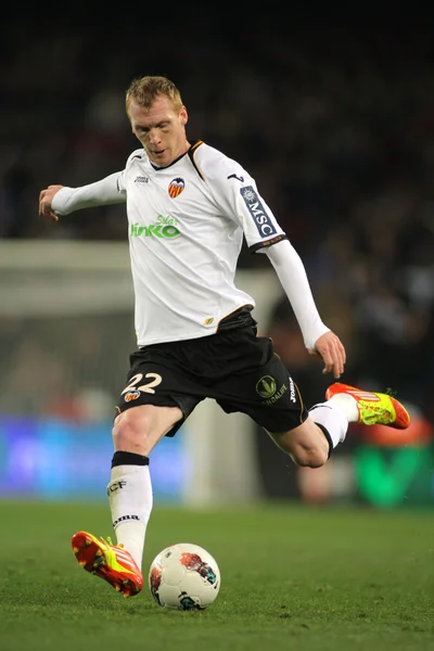 Jeremy mathieu av valencia cf — Stockfoto