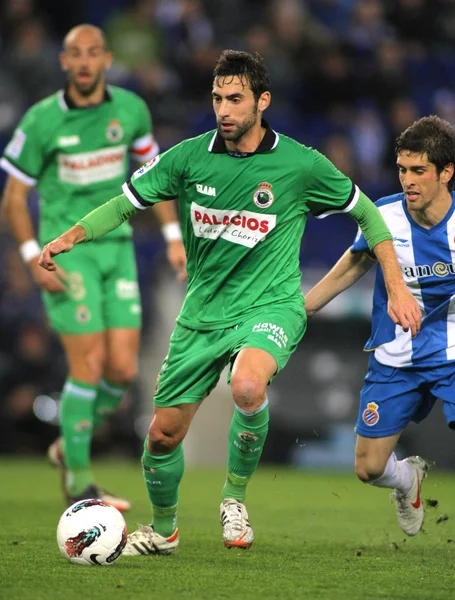 Marcos Gullon of Racing de Santander — Stock Photo, Image