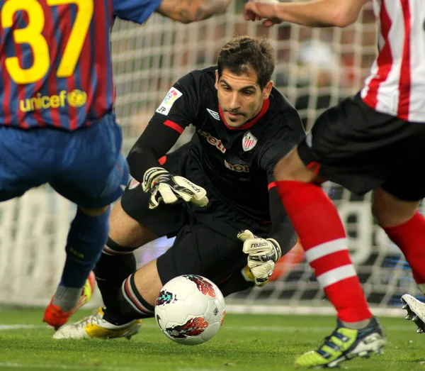 Gorka Iraizoz of Athletic Bilbao — Stock Photo, Image