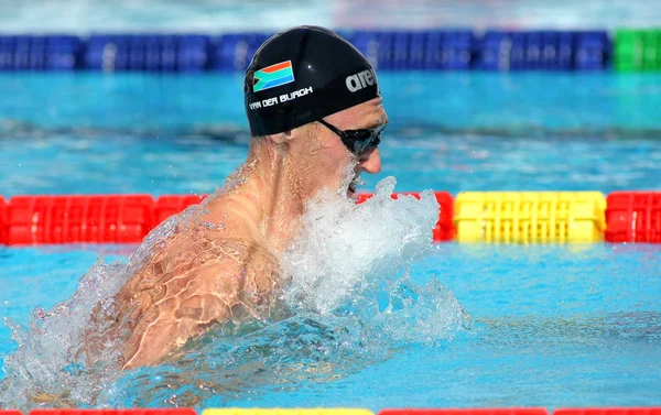 South African swimmer Cameron van der Burgh — Stockfoto
