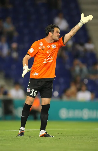 Geoffrey jourdren z montpellier hsc — Zdjęcie stockowe