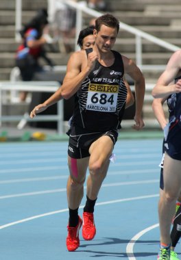 Brad mathas 800m olay sırasında Yeni Zelanda
