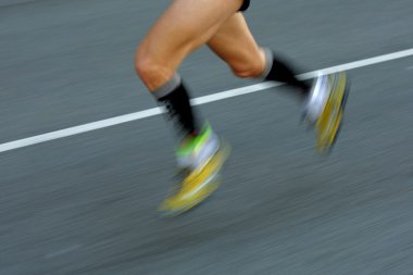 maraton koşucusu bacaklar