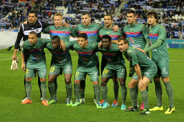 UD levante team poseren — Stockfoto