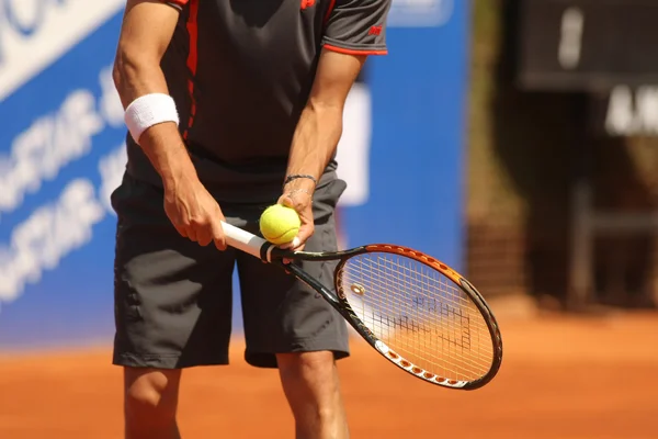 Dienen tennis — Stockfoto