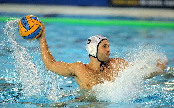 Jugador español de waterpolo Oscar Aguilar — Foto de Stock