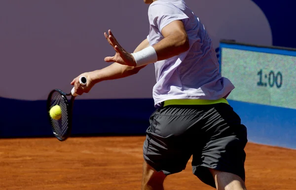 Acción de tenis — Foto de Stock