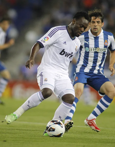 Michael Essien of Real Madrid — Stock Photo, Image