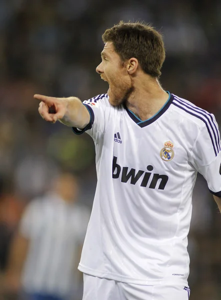 Xabi Alonso del Real Madrid — Foto Stock