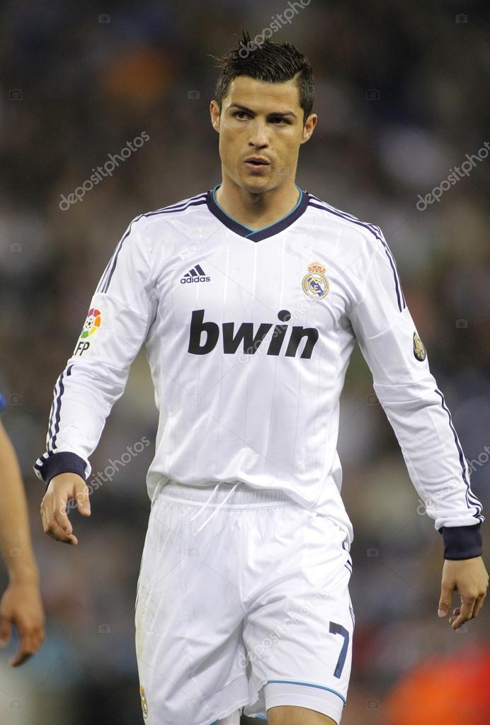 Kapper omroeper speelgoed Cristiano Ronaldo of Real Madrid – Stock Editorial Photo © Maxisports  #26356533