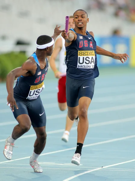 Eric Futch and Quincy Downing of USA — Stock Photo, Image