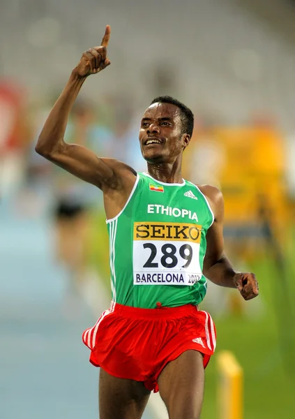 Muktar edris van Ethiopië — Stockfoto