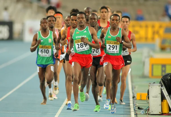 Competitors on 5000 meters — Stock Photo, Image