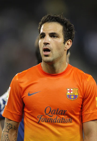 Cesc fabregas z fc barcelona — Zdjęcie stockowe