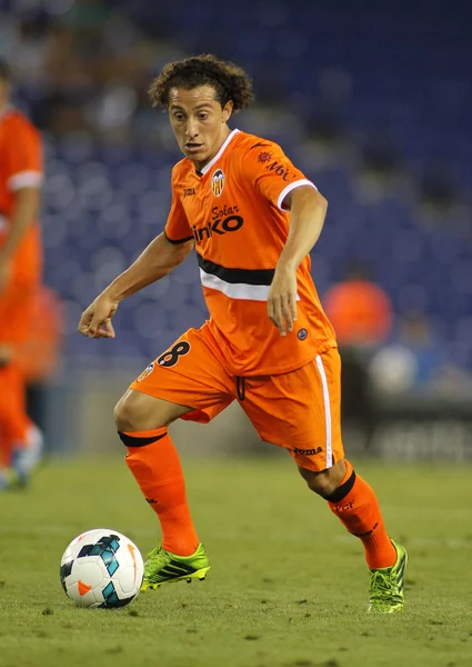 Andres guardado valencia CF — Stock fotografie