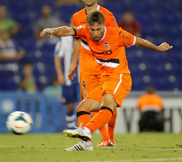 Sergio Canales of Valencia CF — Stock Photo, Image