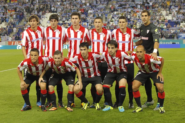 Equipo del club Atlético bilbao — Foto de Stock