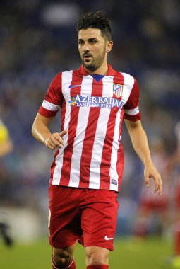 David villa de Madrid atletico