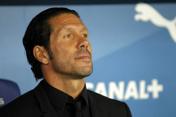 Diego Simeone manager dell'Atletico Madrid — Foto Stock