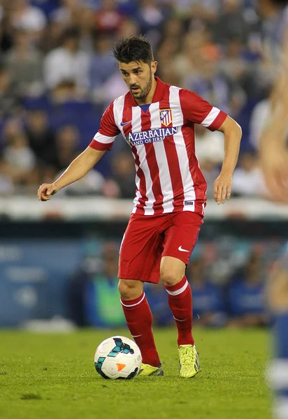 David villa z atletico Madryt — Zdjęcie stockowe