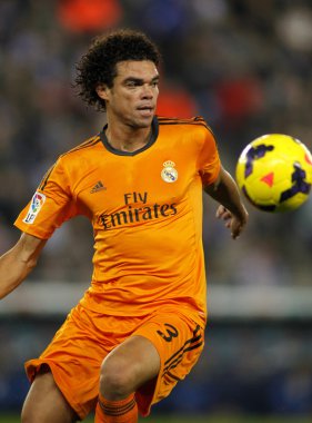 Pepe Lima of Real Madrid clipart