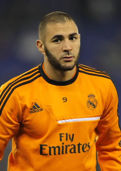 Karim benzema z Realu madrid — Stock fotografie