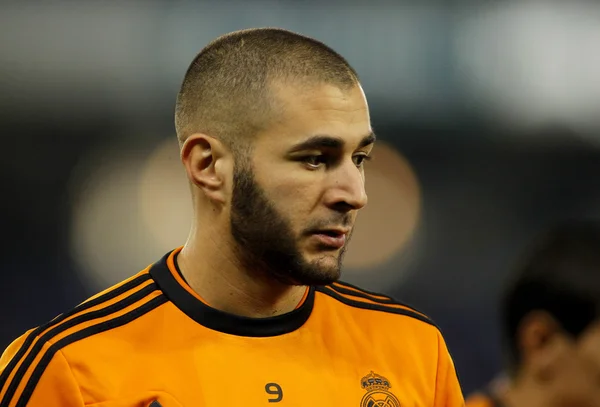 Karim benzema z Realu Madryt — Zdjęcie stockowe