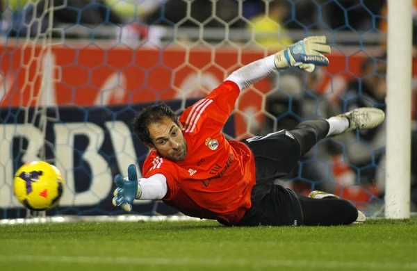 Diego López real Madrid — Stock fotografie